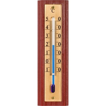 TERMOMETR POKOJOWY ZE ZŁOTĄ SKALĄ od -10 do +50°C