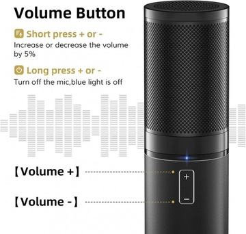 Maono TONOR Q9 USB-конденсаторный студийный микрофон