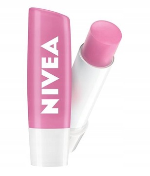 Pomadka ochrona NIVEA przed słońcem, zimnem różana Soft Rose