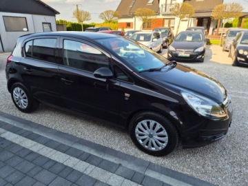 Opel Corsa D Hatchback 1.2 Twinport ECOTEC 85KM 2010 Opel Corsa Sliczna czarna 1.2 benzyna Bezwypadkowa Zarejestrowana Gwaranc, zdjęcie 10