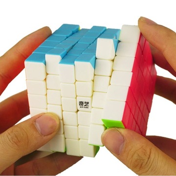 Кубик QiFAN S 6x6x6, подставка для кубика Рубика