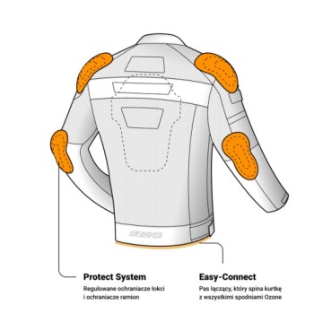 OZONE DART BLACK/FLUO YELLOW ТЕКСТИЛЬНАЯ КУРТКА M