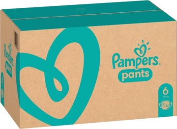 Pampers Pampers брюки 6 14-19 кг 132 ПК + 12 для бесплатных 144 ПК