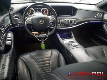 Mercedes Klasa S W222 2017 Mercedes-Benz Klasa S 550_4MATIC_4x4_4.6 L_449 km_2017r 4.6 Benzyna 449KM, zdjęcie 6