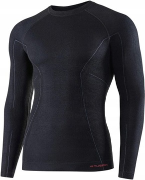 BRUBECK KOSZULKA BLUZA TERMOAKTYWNA MĘSKA WEŁNA MERINO CIEPŁA TREKKING M