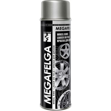 Lakier do felg DECO COLOR MEGAFELGA 500ml srebrny