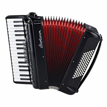 Startone Piano Accordion 72 Black MKII Клавишный аккордеон + футляр