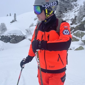 Polar PRM-23 FLUO RATOWNIK MEDYCZNY RATOWNICTWO MEDYCZNE KIEROWCA TRANSPORT