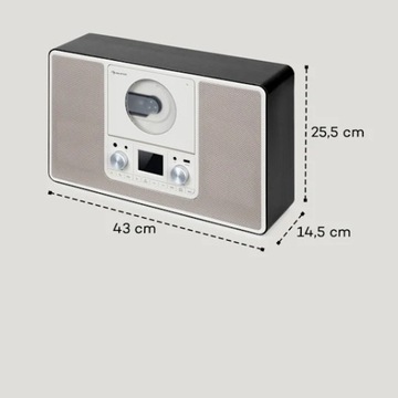СЕТЕВОЕ РАДИО DAB+, FM Auna Scala VCD