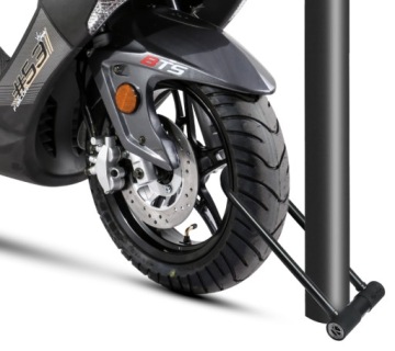 Навесной замок U-Lock с сигнализацией KOVIX KTL16-210 черный