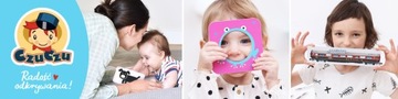 CzuCzu Большие контрастные карты 6м+ 9м+