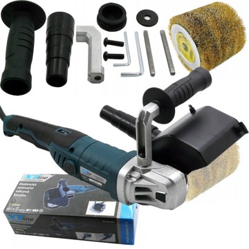 WALCOWA SZLIFIERKA SATYNIARKA POLERKA + SZCZOTKA XTline