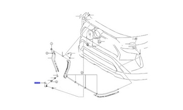 TOYOTA OE 85280-33030 PUMPIČKA OSTŘIKOVAČŮ SVĚTLO