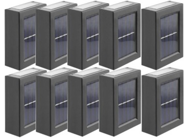 10x Kinkiet Lampka LED na Elewację Ścianę +Czujnik