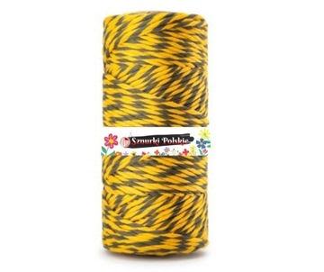 Sznurek bawełniany skręcany twist PSZCZOŁA 50m 2mm