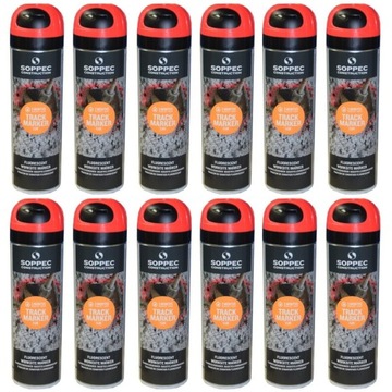 SOPPEC GEODESITION SPRAY МАРКЕР КРАСНЫЙ 500 МЛ