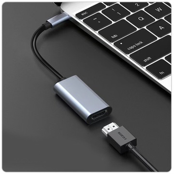 АДАПТЕР АДАПТЕРНЫЙ КАБЕЛЬ USB-C — HDMI FULL HD 4K