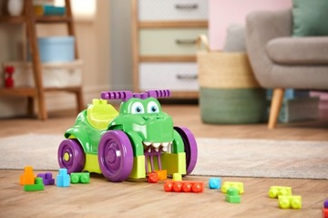 Самокат Fisher Price GFG22, поедающий крокодиловые блоки
