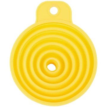 SKŁADANY SILIKONOWY ŻÓŁTY LEJEK DUNLOP 9X10 CM