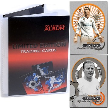 ALBUM na karty piłkarskie LIMITED 2025 FIFA + Ronaldo + Di Stefano Legend