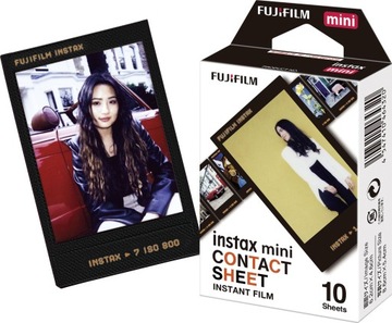 Вставки для фотоаппарата FUJIFILM Instax Mini Contact Sheet, 10 фотографий