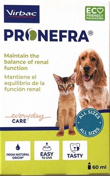 ПРОНЕФРА 60мл ХРОНИЧЕСКАЯ ПОЧЕЧНАЯ НЕДОСТАТОЧНОСТЬ у кошек