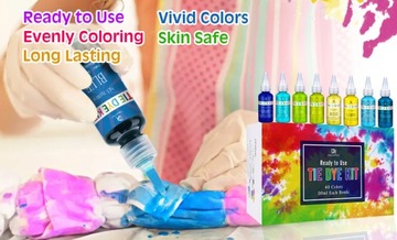 Полный набор красок для текстиля, 40 цветов, одежда для рукоделия своими руками, 40x30 мл