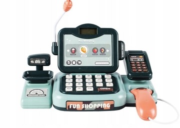 КАССОВЫЙ АППАРАТ МАГАЗИНА ИНТЕРАКТИВНЫЙ СКАНЕР ЖК-ДИСПЛЕЙ ЗВУКОВЫЕ АКСЕССУАРЫ