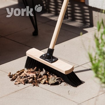 Miotła 30 cm szczotka ulicówka zmiotka ogrodowa do zamiatania YORK