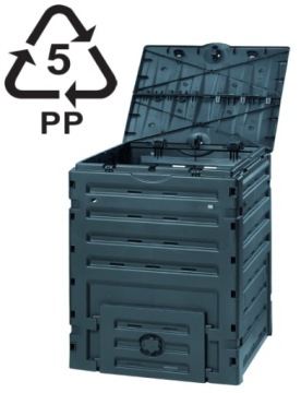 Компостирующий контейнер Garantia Composter ECO Master 450L черный