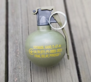 Granat rozpryskowy (treningowy) P-67M NATO (ASG, zrzuty z drona, szkolenia)