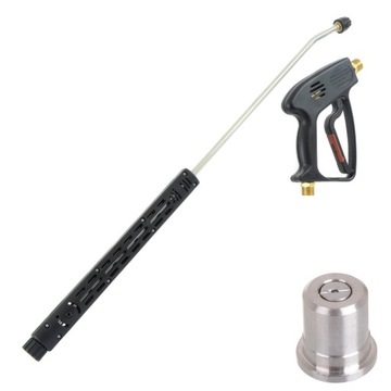 Пистолет, копье, турбонасадка, шланг 20 м для стиральной машины Karcher.