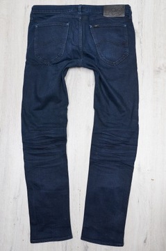 LEE DAREN SLIM JEANS spodnie męskie niebieskie PREMIUM 33/32 pas 86