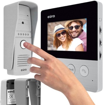 WIDEODOMOFON Eura VDP-19A3 HELIOS LCD 4,3