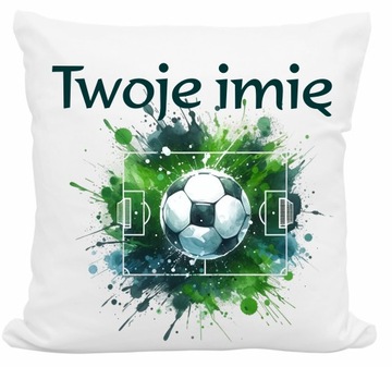 PODUSZKA PIŁKARZ PIŁKARKA PIŁKA NOŻNA FOOTBALL DOWOLNE IMIĘ RÓŻNE WZORY