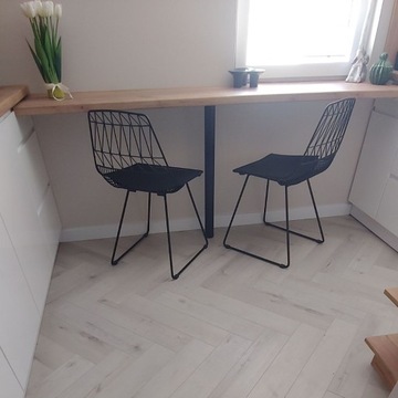 Panele winylowe jodełka Dąb Cappuccino- próbka