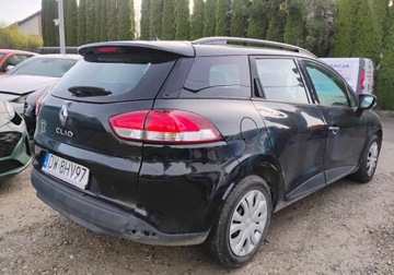 Renault Clio IV Grandtour Facelifting 1.5 Energy dCi 90KM 2017 Renault Clio 112017r, Salon Polska. 1.5 DCI. Lekko uszkodzony przod. Jezdz, zdjęcie 3