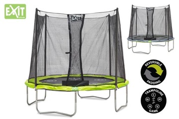 Батут Twist 183 (зелено-серый)