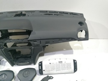 MERCEDES C-CLASS W204 ЛИФТ ПРИБОРНОЙ ПАНЕЛИ КОНСОЛЬ ПОДУШКИ БЕЗОПАСНОСТИ СИДЕНЬЯ