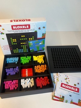 Gra angielska BLOXELS esktra jakość kompletna ideał MATTEL