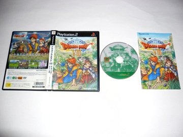 Gra Dragon Quest VIII 8 PS2 PlayStation 2 SLPM-65888 NTSC-J