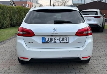 Peugeot 308 II SW 2.0 BlueHDi 150KM 2015 Peugeot 308 2,0 Hdi 150KM Automat FullLed PDC Kamera Serwis ASO Bezwypadko, zdjęcie 3