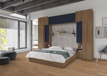 Напольные панели Дуб Мельба коричневый EGGER H2418 2м2