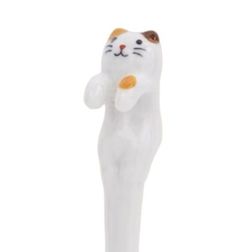 Подвесная кофейная ложка Красивая керамика желто-коричневого цвета