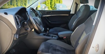 Seat Ateca SUV 1.0 EcoTSI Ecomotive 115KM 2017 Seat Ateca (nr 101) 1.0 TSI 115KM Parktronik Tempomat Panorama Klima Gwara, zdjęcie 9