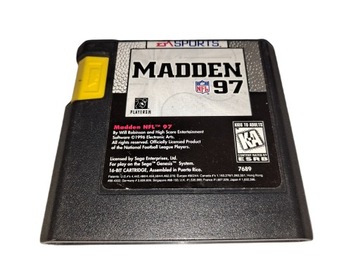 Madden NFL 97 / NTSC-U / Sega Genesis