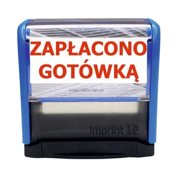 Pieczątka ZAPŁACONO GOTÓWKĄ różne kolory Trodat Imprint 8911