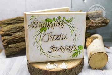 Сувенирная коробочка на крещение Ангела-Хранителя