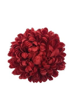 Chryzantema główka XL 16 cm czerwona