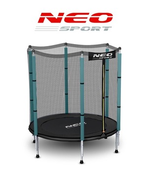 САДОВЫЙ батут 140см 4 фута НЕОСПОРТ ДЛЯ ДЕТЕЙ